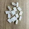 Plugue de silicone para barra de luz, tipo raquete, saída direta, à prova d'água, com tampa traseira e acessórios para iluminação de barra de luz.