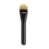 Nuevo pincel para base de maquillaje con forma de media luna y cabeza plana arqueada, pincel de maquillaje ultrafino que no absorbe producto, pincel para mascarilla facial, herramienta de belleza para principiantes