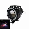 Transfronteiriço ultra-brilhante U7 deformação laser arma LED angel eye faróis carro elétrico motocicleta holofotes