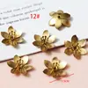 Peças de Flor de Cobre Metálico, Tampas de Flor, Acessórios, Headwear de Noiva Criativo Feito à Mão para DIY, Acessórios de Cabelo, Materiais Decorativos