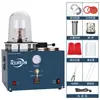 Máquina Integrada com Cabo de Sucção para Fundição de Ouro Derretido de 2L Máquina de Fundição Conectada com Cabo de Sucção a Vácuo para Molde de Gesso de Joias Forno de Fusão de Prata