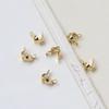 Hebilla de bolso en forma de C Dispositivo en forma de U Perlas de posicionamiento 14k18k Bolsa color dorado Retención Joyería hecha a mano Collar Pulsera Accesorios de hebilla de cola