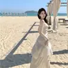 Vestido de Alça de Luxo Niche Íris Jasmim 2026 Verão Novo Cerimônia Adulto Sereia Vestido de Aniversário
