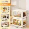 Casa de Gato para Todas as Estações, Vila de Gato, Armário Duplo para Gatos, Gaiola Grande para Gatos, Móveis para Animais de Estimação, Casa de Gato, Armário de Armazenamento para Gatos