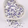 2mm 3mm 4mm Dorado Liso PVC Redondo Alto Brillo Cuentas para Uñas Relleno de Arcilla de Cristal en stock