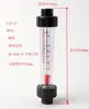 Medidor de Flujo de Flotador de Tubo de Plástico UPVC Resistente a Ácidos y Álcalis Medidor de Flujo de Rotor Líquido Socket con Rosca Interna Medidor de Flujo de Tubería