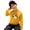 Camisa Base Versátil de Pelúcia para Meninos Gola Meia-alta Outono/Inverno Tamanhos Médio e Grande Roupa Íntima Infantil Pulôver Novo 2026