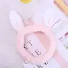 Linda Diadema de Cabeza de Conejo para Lavarse la Cara, Diadema de Invierno para Lavarse la Cara, Diadema Dulce y Linda con Orejas de Conejo Estilo Coreano Celebridad de Internet