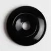 Hebilla de Seguridad Redonda de Jade Amatista Obsidiana Colgante Vagante Colgante de Collar para Tiktok Amazon