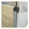 Foshan Exportação Atacado Impermeável e à Prova de Ferrugem Linha de Canto de Azulejo Metálico Acabamento de Azulejo Tira de Borda de Aço Inoxidável Anticolisão