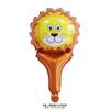 Palo de percusión de mano con cabeza de animal de dibujos animados para fiesta de cumpleaños 61, globo del Día del Niño, regalo de promoción de WeChat, envío gratis
