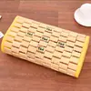 Almohada Pequeña de Bambú para Mahjong de Verano Hueca Individual para el Hogar Almohada de Salud Baño de Vapor Sudoración Salón de Belleza Almohada Refrescante de Verano Almohada Refrescante de Verano