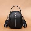 Fabricante de Comércio Exterior Bolsa de Couro Genuíno para Mulheres Nova Couro de Vaca de Primeira Camada Bolsa de Ombro Europeia e Americana Couro Macio Casual Concha Transversal para Mulheres