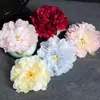 Flores de Peonía Grandes Simuladas Flores Falsas Peonía Rica Tocado de Novia Accesorios de Fotografía Disfraz Antiguo Linterna de Flores Hecha a Mano Adornos