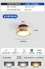 Luminária pendente minimalista estilo francês, cor creme, para corredor, varanda, cabeceira de cama, luminária pendente criativa e sofisticada em formato de OVNI para sala de jantar e quarto, protetora para os olhos