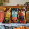 Fundas de almohada acolchadas nuevas, elegantes y personalizadas para salas de estar interiores, disponibles en sitios web independientes y Amazon; solo fundas de almohada, relleno no incluido
