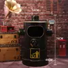 Bote de Basura de Hidrante de Incendio Creativo Retro Estilo Industrial Pie Grande Operado con Pedal Restaurante Arte de Hierro Contenedor Exterior Adornos Americanos Decorativos