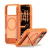 Capa de Celular Apple 18 Aplicável Transfronteiriça com Carregamento Magnético, Suporte de 45 Graus, Capa para Celular 18Pm, Capa Protetora à Prova de Choque