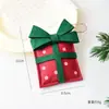 Decorações de Natal Transfronteiriças, Pacotes de Presentes de Natal, Decorações de Chapéu de Natal, Enfeites para Árvore de Natal, Montagem de Cenário