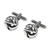 6 Pares de Abotoaduras Estilo Francês Criativas Vazadas Torcidas Quadradas Redondas Esmaltadas Incrustadas com Diamante Abotoaduras para Camisa Masculina