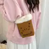 Bolsa pequeña, versátil y única con estampado de leopardo para ir de compras, con un diseño mullido de lunares, adecuada para ir al trabajo, bolso de hombro de nuevo estilo para mujer, colección otoño/invierno 2026