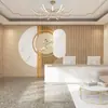 Fondo de pared con celosía de madera simple estilo chino 3D, papel tapiz para salón de belleza, terapia de masaje, tienda de extracción de cera, papel tapiz con logo de recepción