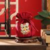 Bolsa de regalo de Año Nuevo Bolsa de dulces año del Dragón regalo para la mano caja de dulces para llevar un mes de nacido día cien días bolsa de dulces para bebé