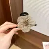 Pinza para el Cabello de Flor de Malla para Mujer, Estilo Nuevo de Alta Gama 2026, Pinza Completa para la Parte Posterior de la Cabeza, Accesorio para el Cabello de Pinza de Tiburón