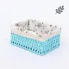 Cesta pequena de vime vaso de flores cesta de bambu trançada cesta requintada para desktop lanches cosméticos chaves cesta de armazenamento cesta de armazenamento