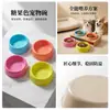 Comederos para mascotas, comederos para gatos, comederos para perros, bebederos para gatos de colores dulces anti-derrames, comederos para perros, recipientes para comida de gato, utensilios para comida de mascotas al por mayor