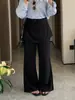 Dd Roupas Femininas Plus Size 2026 Primavera Nova Moda Painel Traseiro Removível Calças Casuais Flare 9310