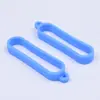 Venta Directa de Fábrica Anillo de Silicona de 55 mm Bucle de Silicona Accesorios para Fumar Correa de Cuello Correa para Colgar Anillo de Colgante Conveniente Anillo de Goma con Ojal Grande