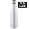 Taza Termo de Gran Capacidad al por Mayor Botella de Agua de Doble Capa de Acero Inoxidable 304 para Deportes al Aire Libre, Mantiene Frío y Caliente, Botella de Agua Aislada de Tamaño Grande