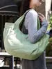 Bolso de Lona Grande de Nylon de Estilo Simple Nuevo 2026 para Mujer, Bolso de Mano Casual Ligero, Versátil para el Viaje Diario