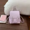 Mochila Estudantil Estilo Coreano para Aula e Deslocamento, Novo Modelo 2026, Feminina, Simples, Casual, Bolsa de Ombro da Moda Tendência