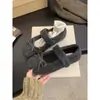 Zapatos de Piel Grises con Pajarita para Ropa de Invierno para Mujer Nuevos Planos de Terciopelo Planos Cálidos Zapatos Mary Jane