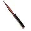 Nuevo Peine de Tres Filas de Cerdas, Peine de Cola Puntiaguda, Peine de Tres Filas Dentadas, Peine para el Cabello, Espejo de Maquillaje Pequeño