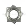 4 polegadas oco quadrado galvanizado ferro galvanizado plataforma giratória universal tempero rack expositor plataforma giratória base móveis pequena plataforma giratória