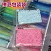 Bolsas y Cajas de Almacenamiento para Arte con Cuentas, Bolsas Transparentes para Clasificar, a Prueba de Polvo, Auto-Sellantes, Engrosadas 30 Micras