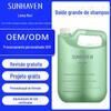 Balde Grande de Shampoo Processamento OEM Shampoo OEM OEM Salão de Beleza Barbearia Shampoo Gel de Banho Frasco Grande Personalização
