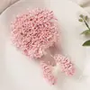 Palitos Retorcidos de Colores Macaron para Manualidades DIY, Materiales y Accesorios para Niños al por Mayor, Versión Encriptada, Terciopelo Denso, Centros de Flores y Estambres Realistas