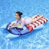 Cama de Agua Inflable Flotante para Niños, Flotador Tabla de Surf para Nadar de Búho, Inflable Ecológico de PVC Portátil