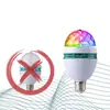 Nova lâmpada mágica pequena E27 lâmpada rotativa LED diamante cristal bola mágica lâmpada KTV colorida controle de voz lâmpada de palco