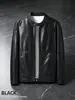 Jaqueta de Couro Masculina Estilo Novo Transfronteiriça com Forro de Lã, Roupa Externa Casual, Moda Coreana, Tendência, Corte Slim, Estilosa para Jovens, Inverno