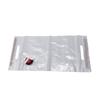 Bolsa de água dobrável branca portátil para banho de paciente, lavagem de cabeça na cama, bolsa de água para chuveiro 10L