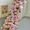 Decoração de Aniversário Flor de Cascata Flor de Mesa Flor Artificial Flor Falsa Ornamentos para Vitrine Cena de Arte Floral de Recepção de Casamento Paisagismo