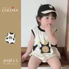 [Personalizado] Mameluco para Bebé Niño para Niños Pequeños, Atuendo de Verano, Body para Niño con Diseño de Estrella