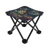 Silla Plegable para Acampar Mazar para Exteriores, Silla para Hacer Fila para Arte y Bocetos, Taburete de Playa para Pesca, Taburete para Tren, Silla de Pesca, Lugar