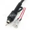 Cable de Alimentación con Enchufe Giratorio Europeo Enchufe Europeo Estándar de Dos Pines Redondos con Cola Giratoria Cable de Enchufe de Alimentación Cable de Alimentación para Peluquería