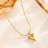 Aço Titânio Elegante Luxo Leve Banhado a Ouro Cor Exquisita Sem Corrente Colar Feminino Versátil Moda Celebridade da Internet Tendência Corrente da Clavícula Fábrica